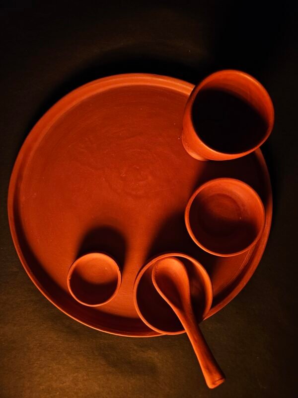 Clay Thali Set